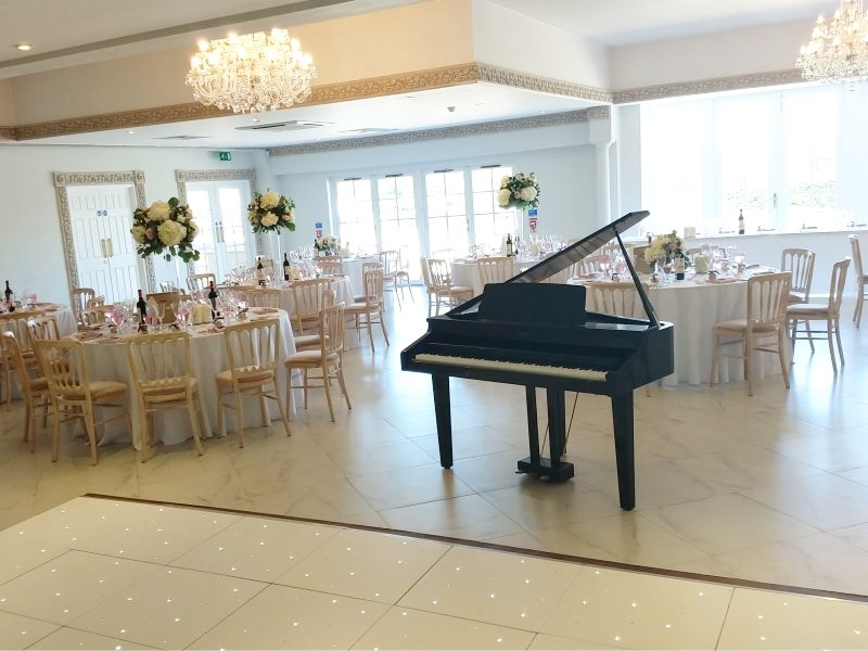 Grand Piano for Wedding Breakfast